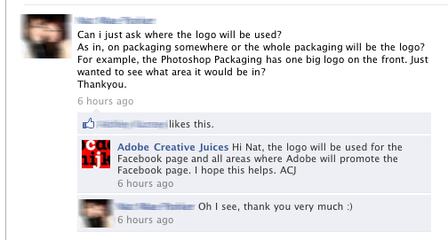Wall Post on Creative Juices