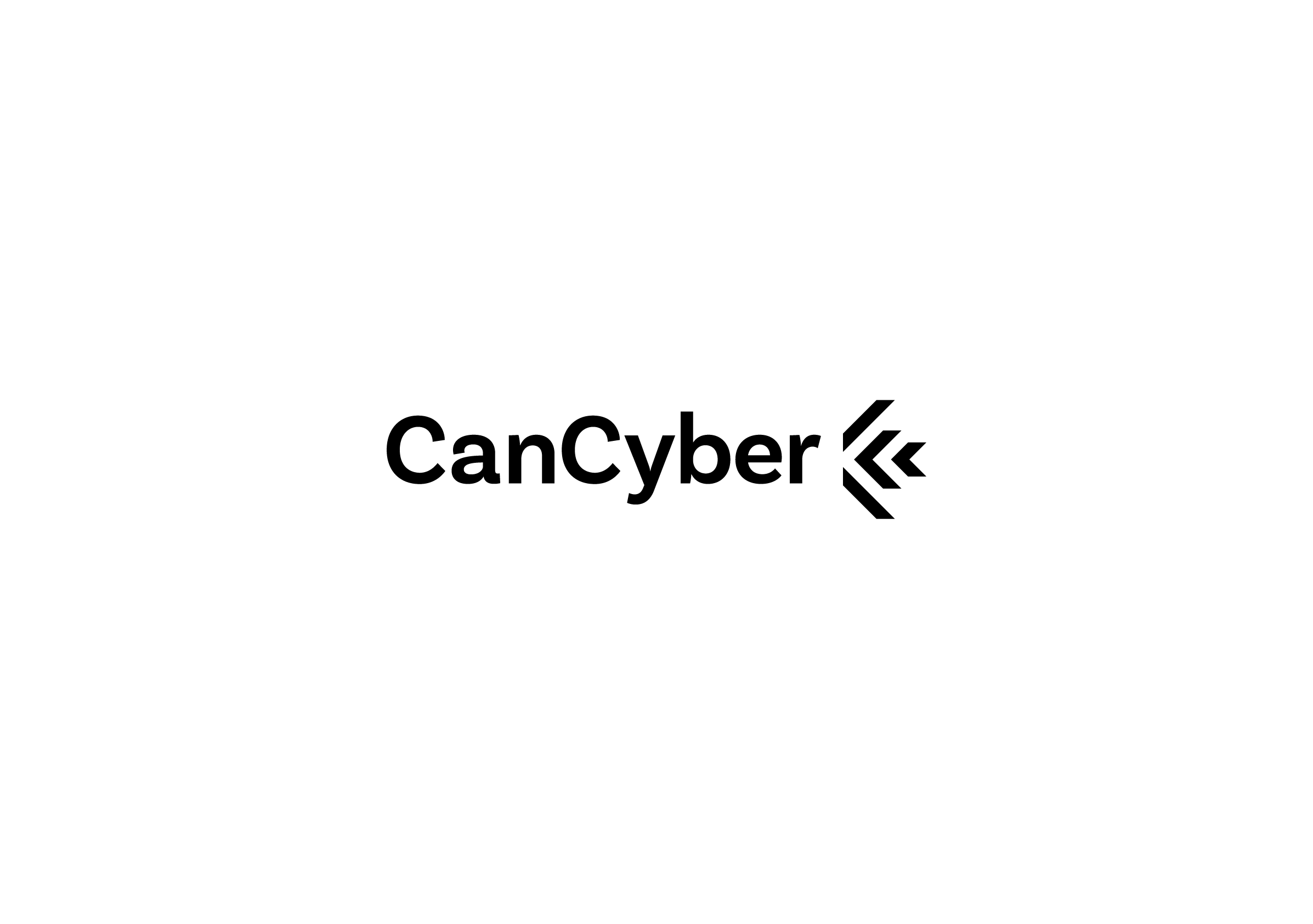 Logo Black for CanCyber, a cyber threat intelligence company by Graphic Design Studio idApostle