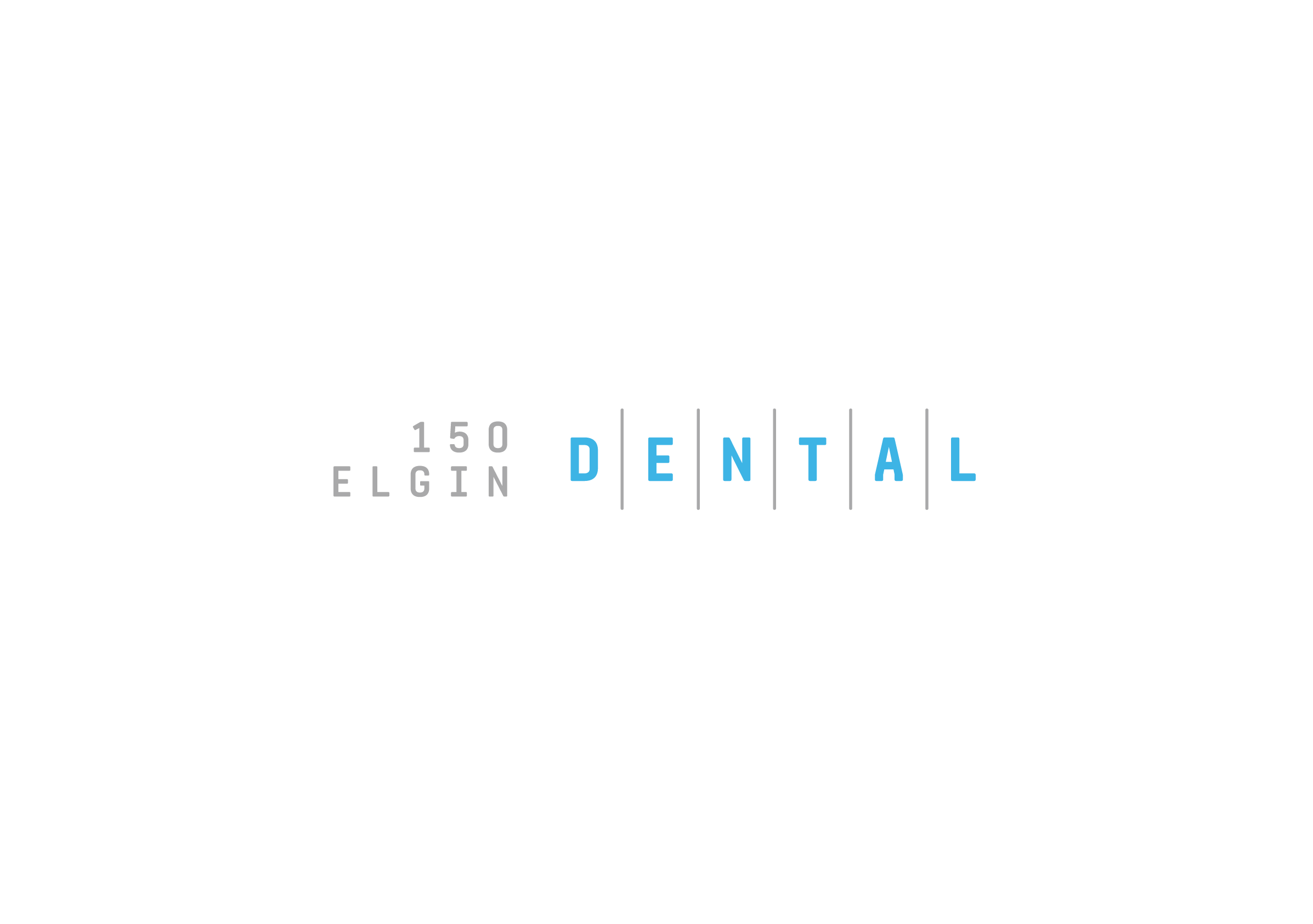 Logo for 150 Elgin Dental, an Ottawa dentist by Graphic Design Studio idApostle