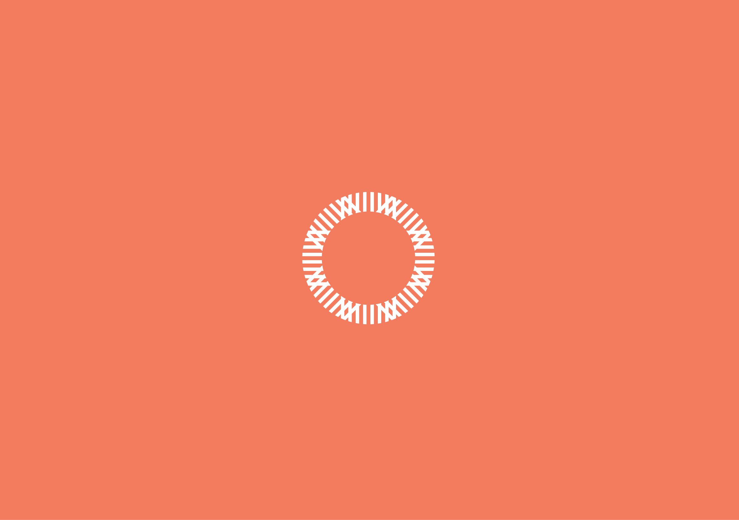 Symbol for A Joyful Thing, a well-being company by Ottawa Graphic Design Studio idApostle