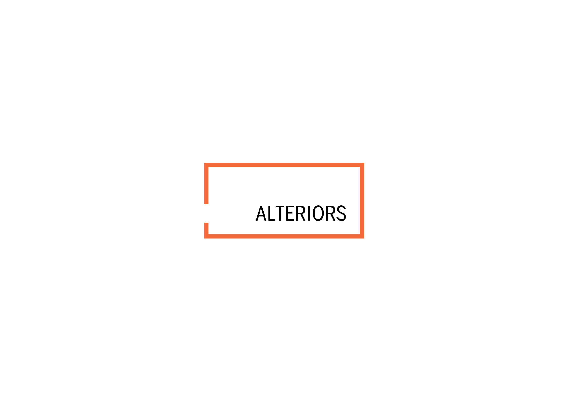 Logo for Alteriors, an Ottawa retail furniture store, by Graphic Designer idApostle