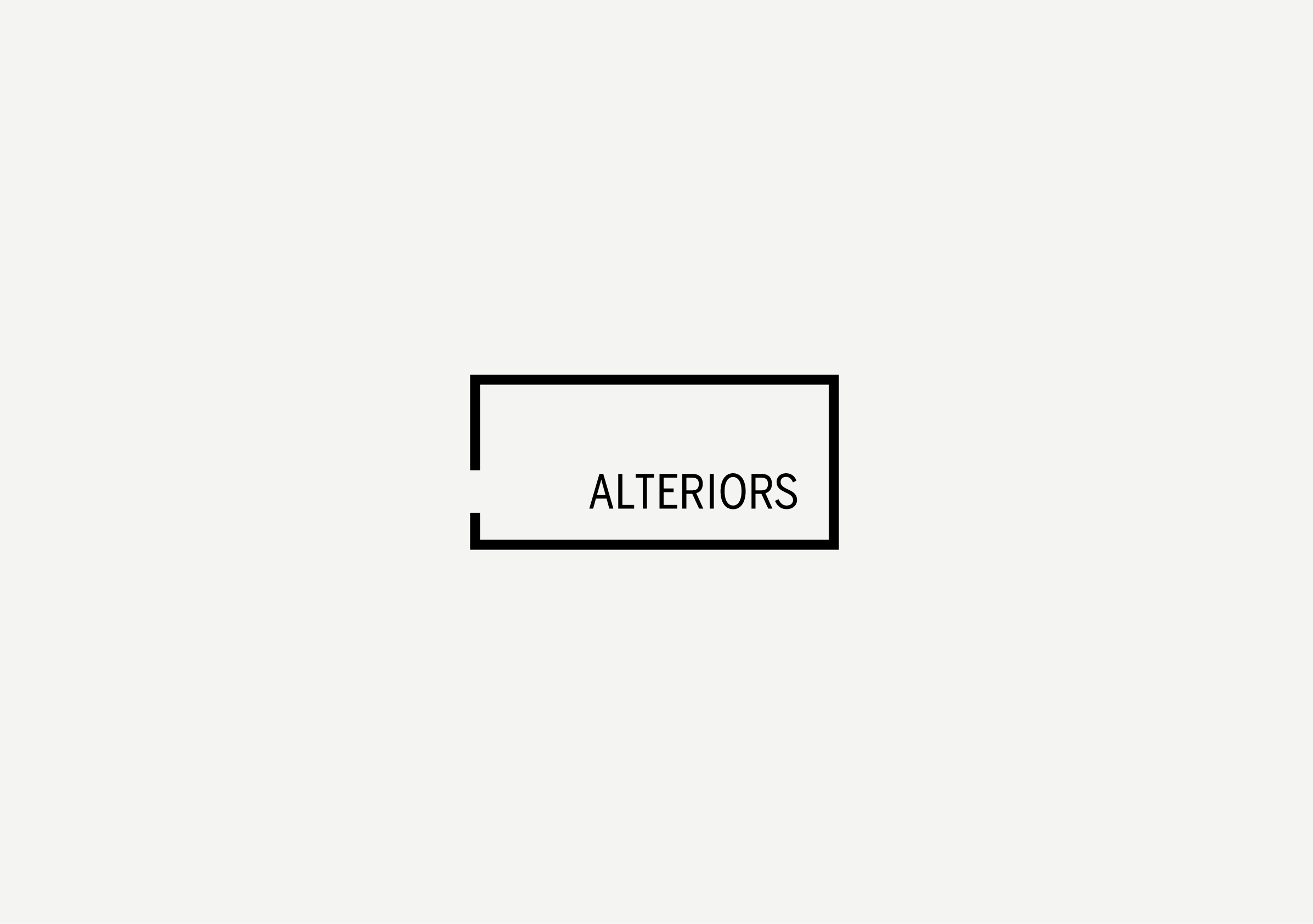 Alteriors: Retail branding for Ottawa furniture store