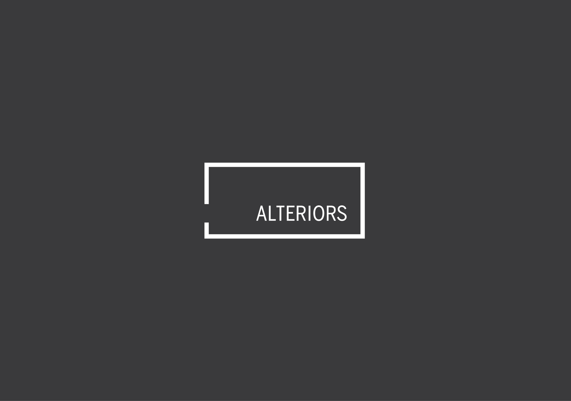 Symbol for Alteriors, an Ottawa retail furniture store, by Graphic Designer idApostle
