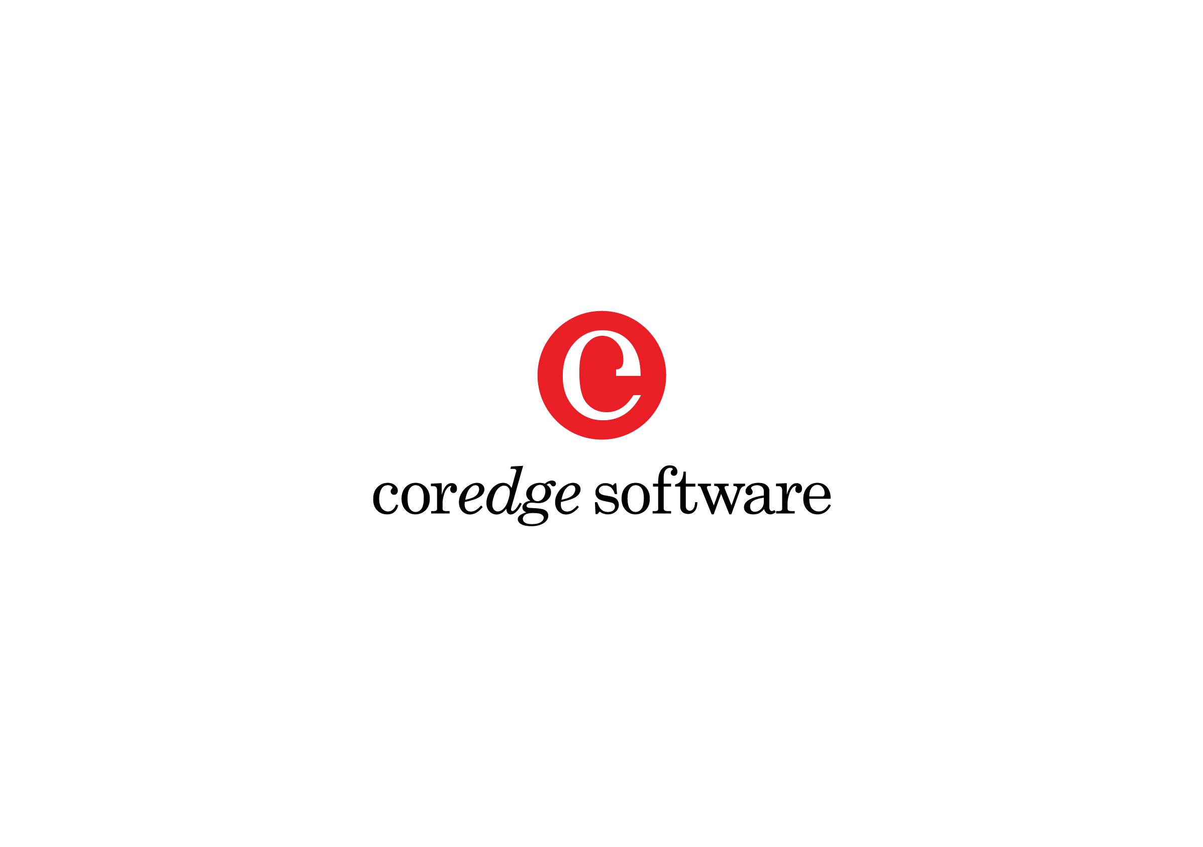 Coredge Software Logo by Ottawa Graphic Designer idApostle