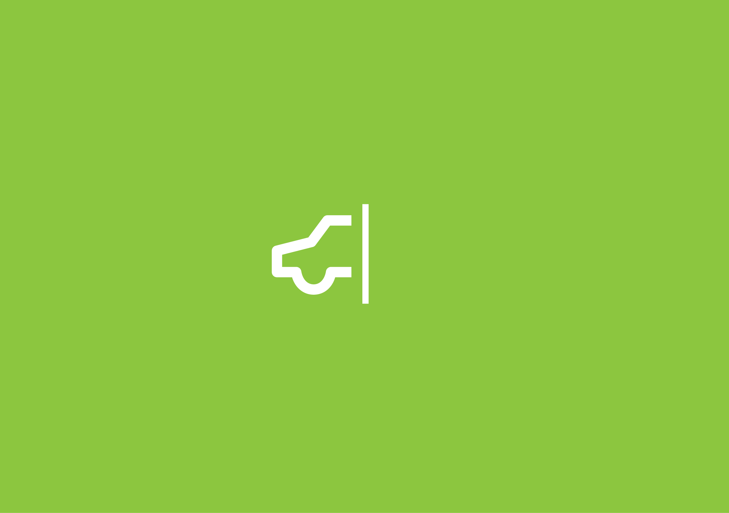 Symbol reversed for Flipped, an automobile sales company by Ottawa Graphic Designer idApostle