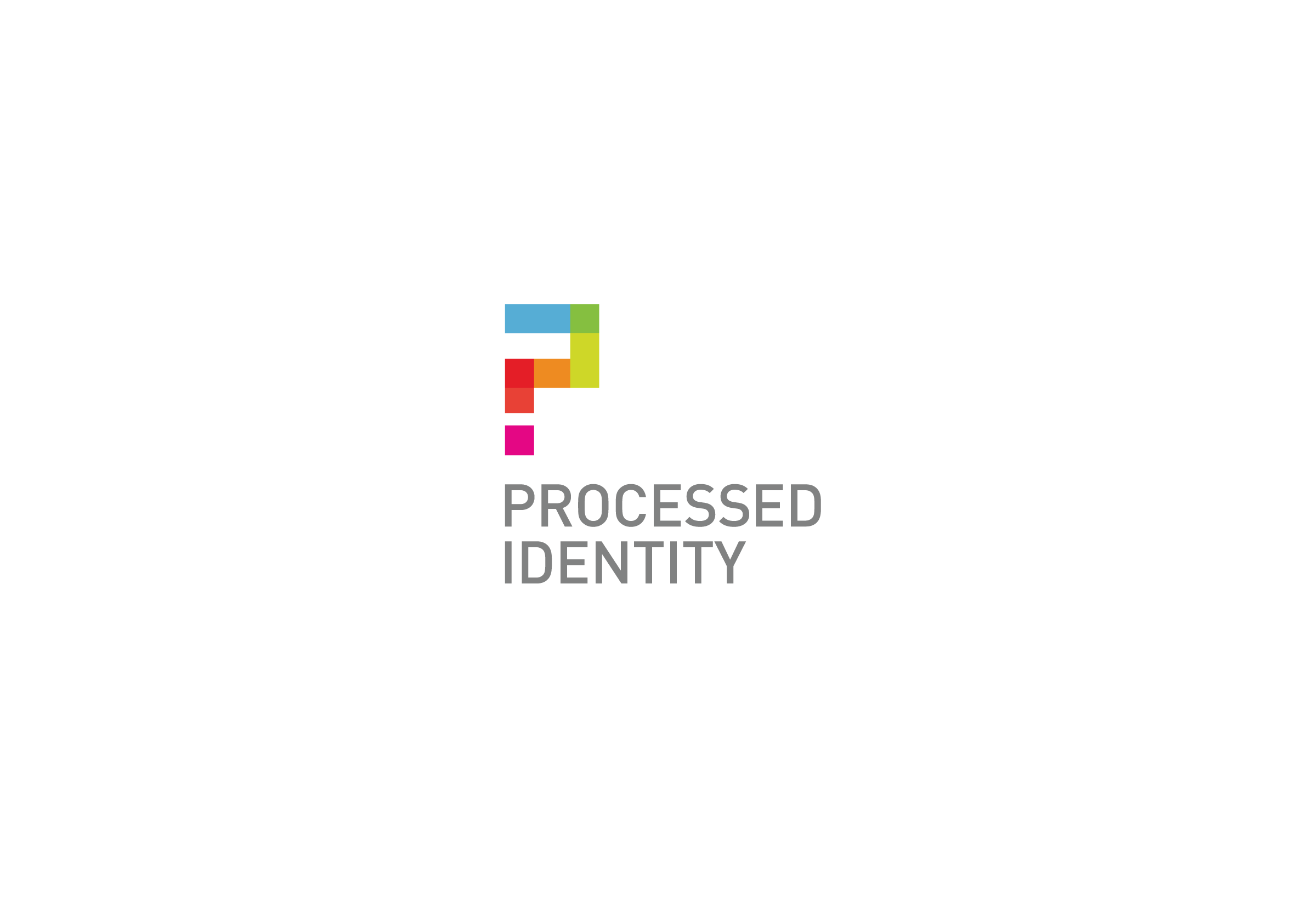 Logo for Processed Identity, Graphic Design Website by Ottawa Graphic Designer idApostle