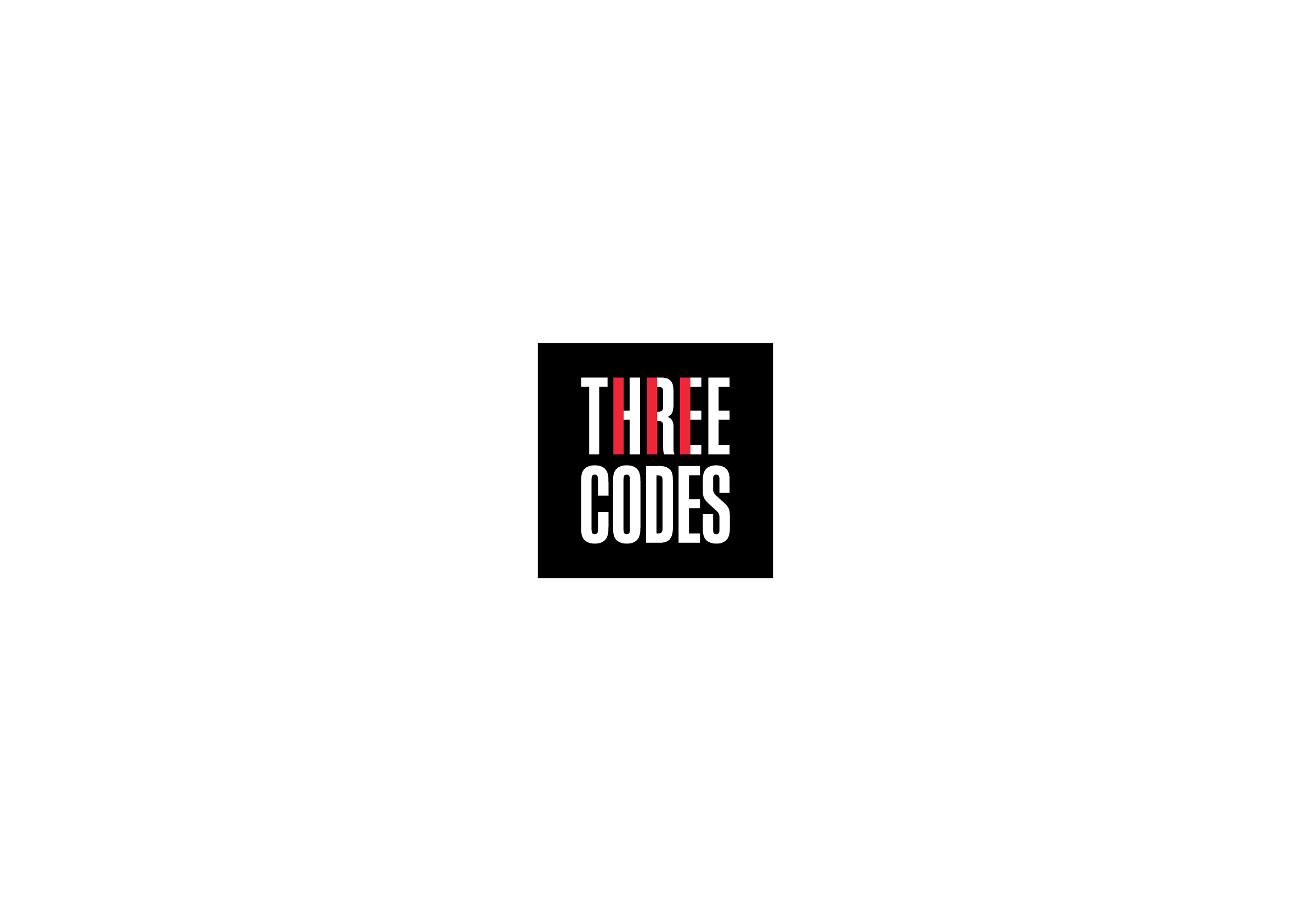 Logo for Three Codes, an electrical company by Ottawa Graphic Designer idApostle
