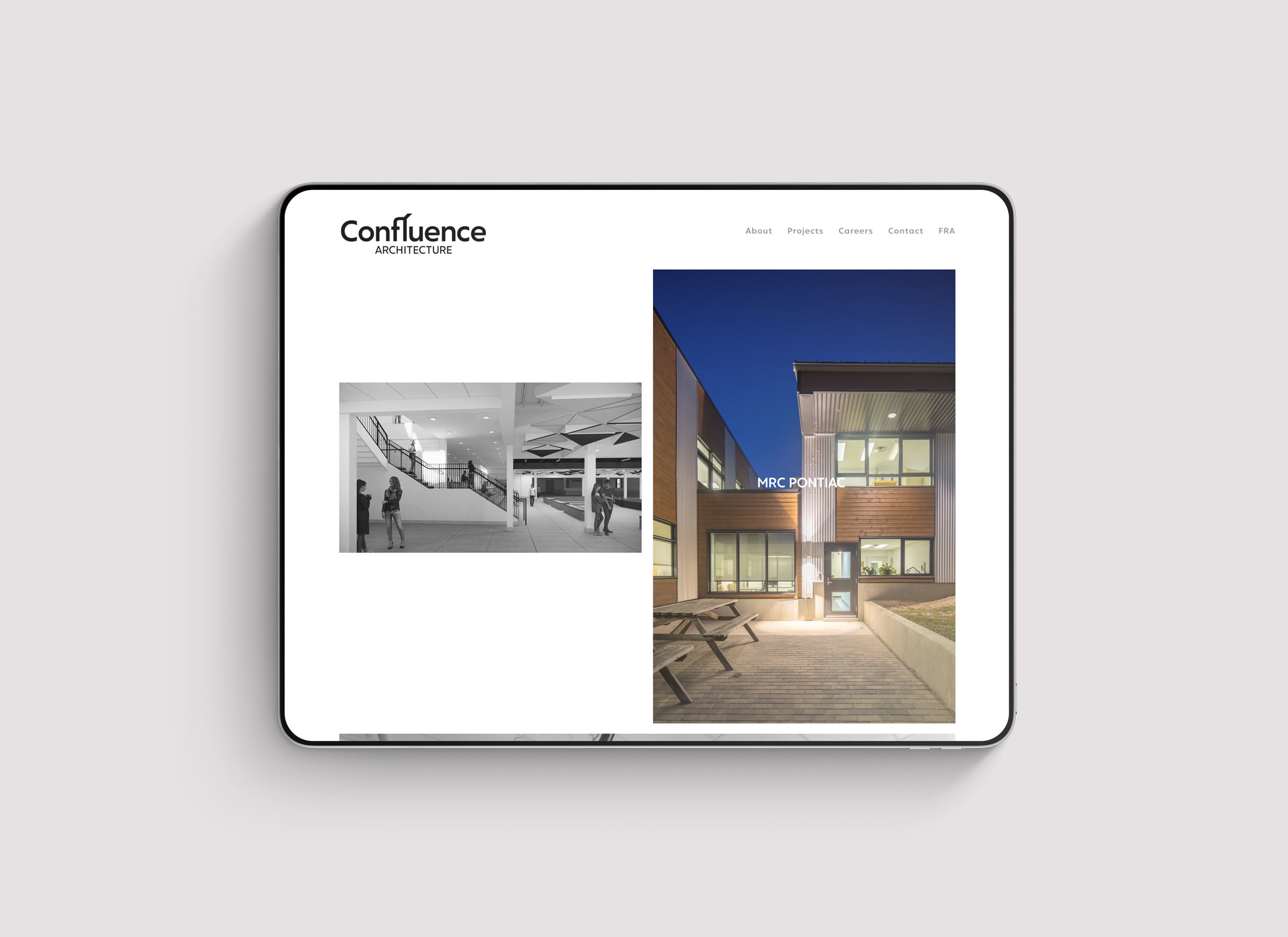 Confluence Architecture Website by Ottawa graphic designer idApostle