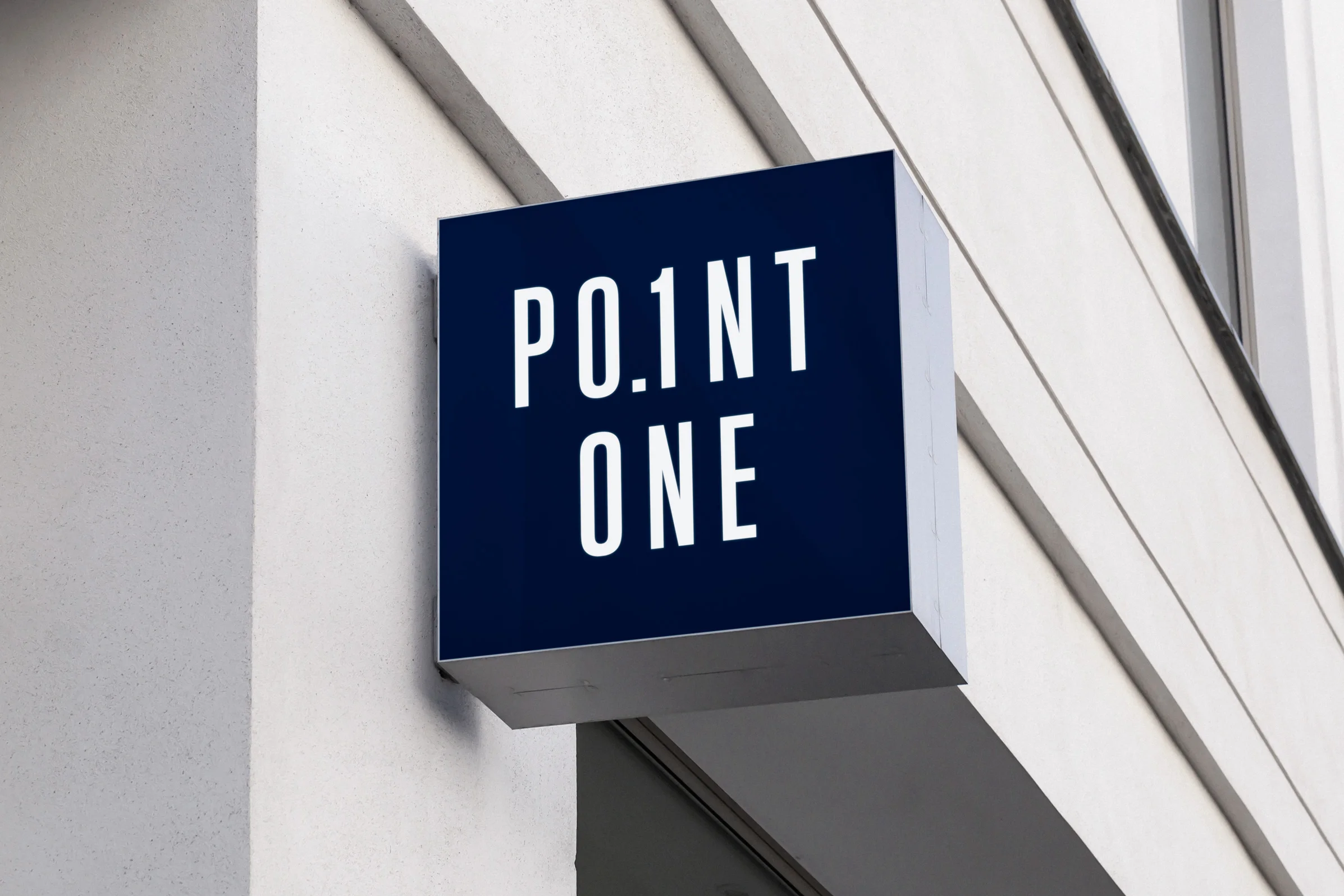 Point One fitness gym branding by Ottawa-based graphic designer idApostle
