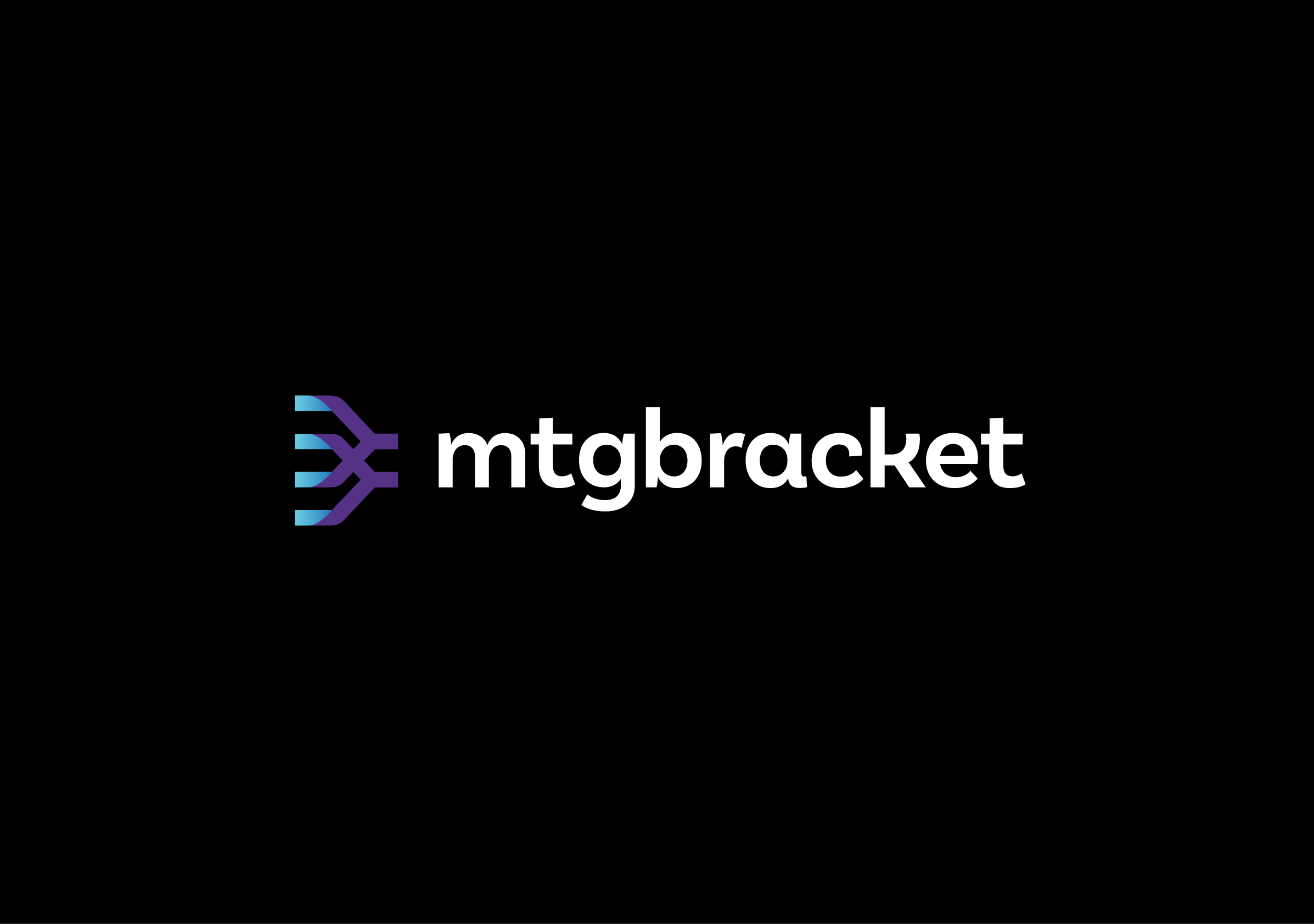 mtgbracket software logo design reversed  by idApostle